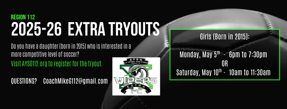 Extra Program Tryouts - 2015 Girls