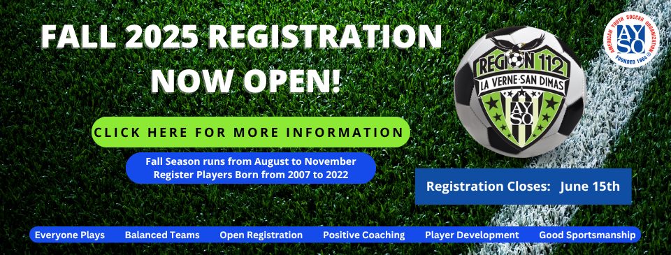 2025 Fall Registration Open NOW!